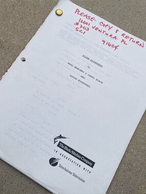 ICONIC Ellen Degeneres 1994 Sitcom PILOT Episode Touchstone TV Production Script